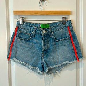 nwt FREE PEOPLE SANDRINE ROSE zipper shorts